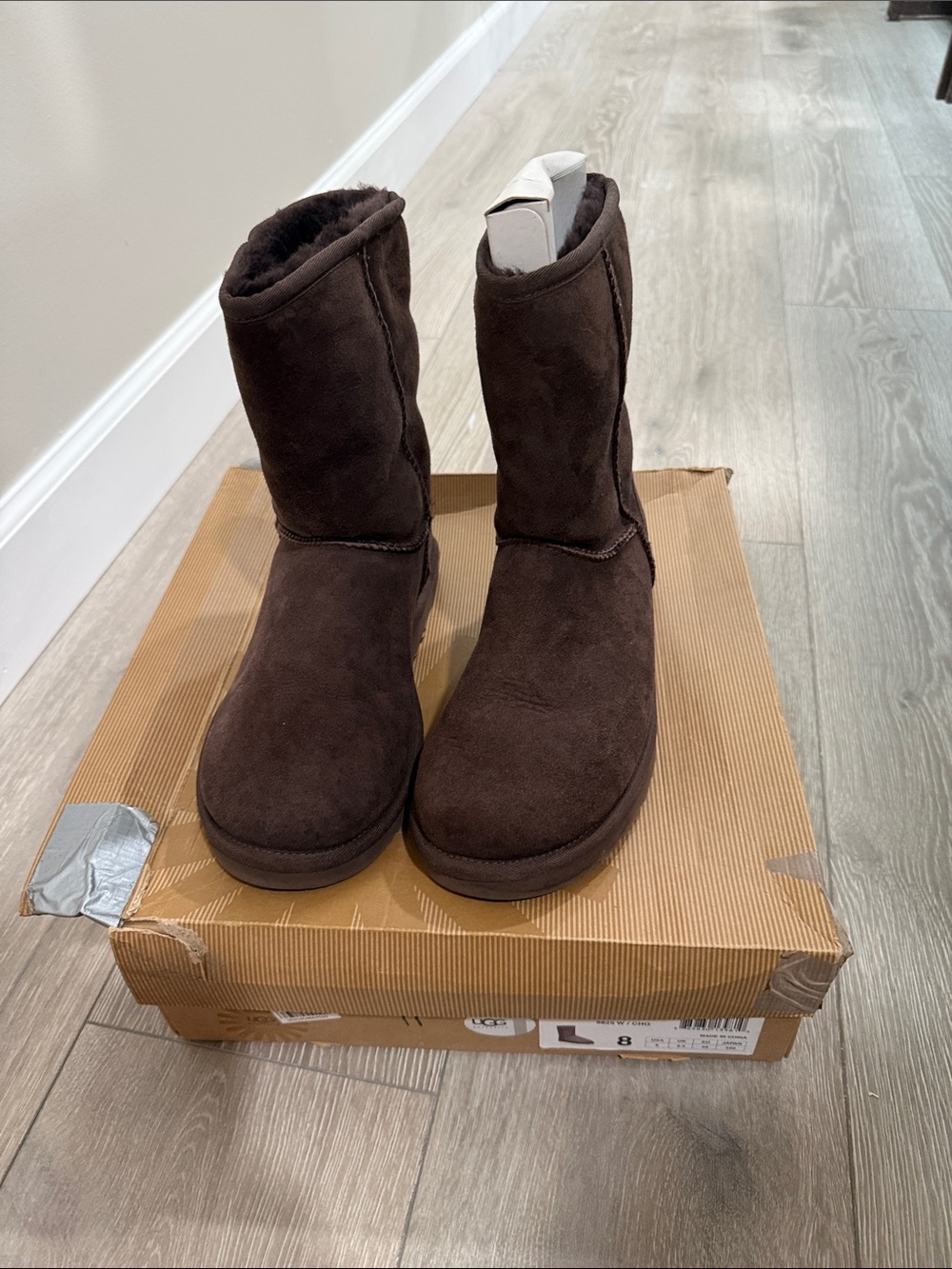 UGG Classic Mid-Calf Shearling Boots - Dark Brown